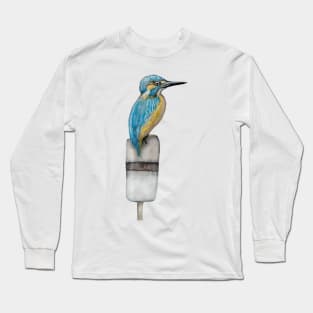 KIngfisher on ice 5 Long Sleeve T-Shirt